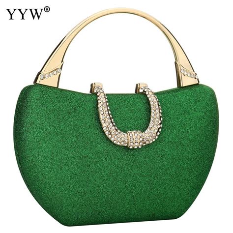 WOMEN'S LUXURY GREEN HANDBAGS 